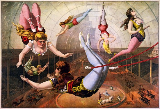 1890 circus poster